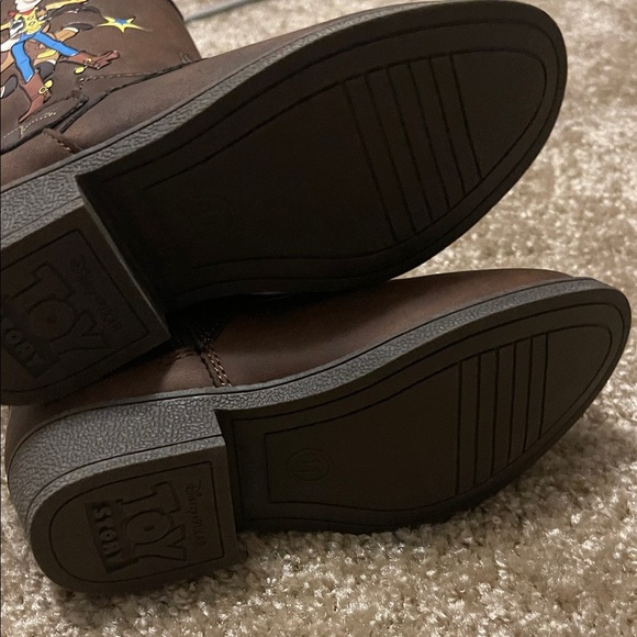 Disney Brown Kids Boots with Woody and Bullseye - Picture 6 of 7